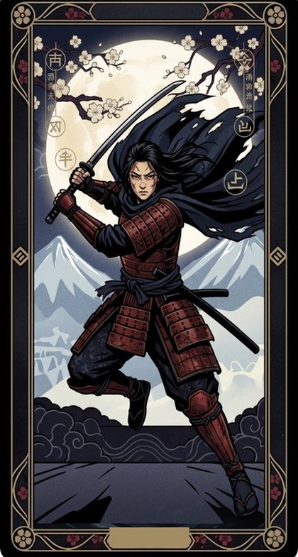 The Samurai card