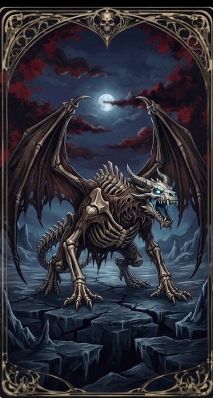 The Bone Dragon card